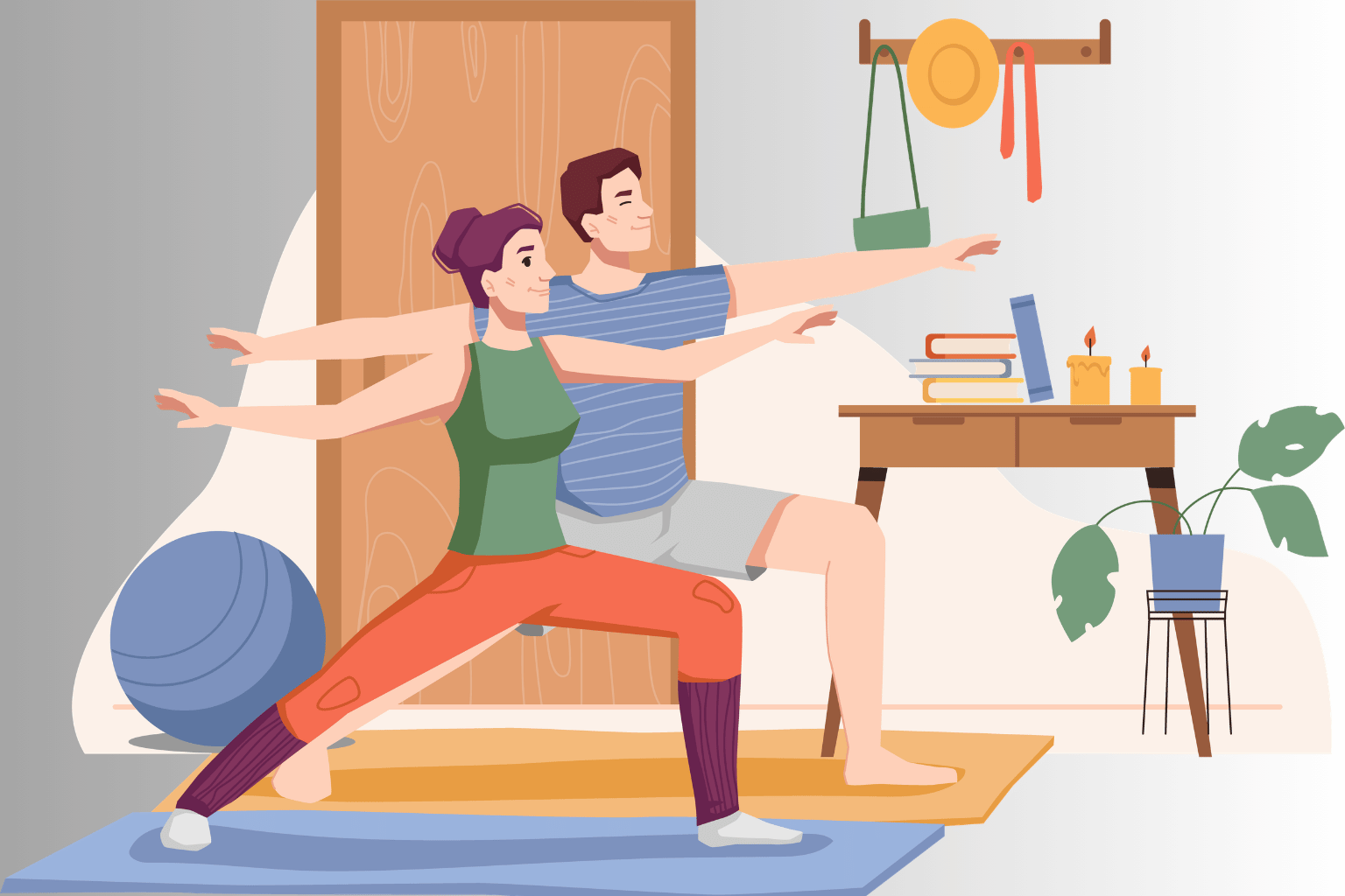 Exercícios costas em casa