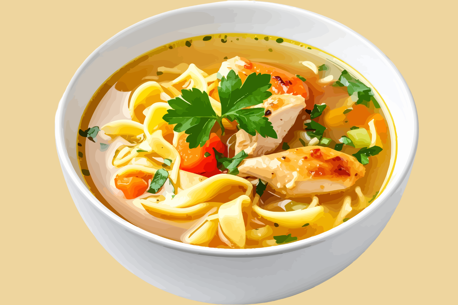 Caldo de frango fácil e delicioso passo a passo
