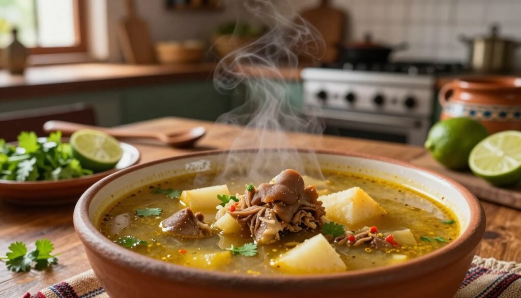 caldo de mocotó simples